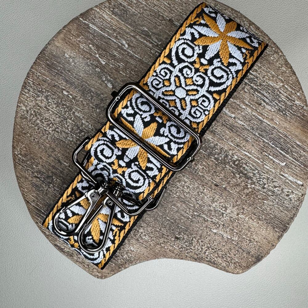 Wide Boho Purse Strap Adjustable Crossbody Guitar Strap NEW FAST SHIP PS268